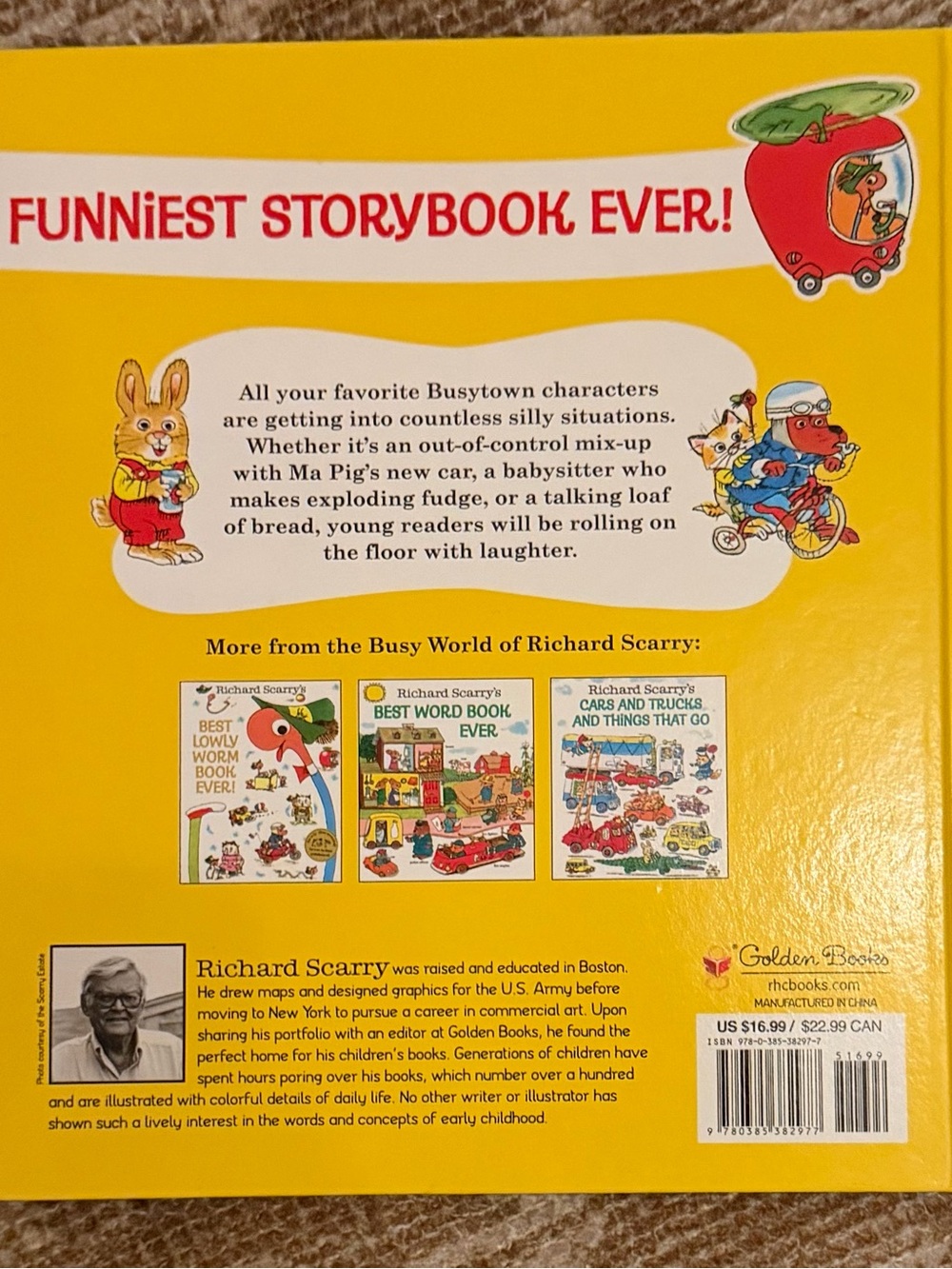 Richard Scarry Set - Funniest Storybook Ever & What Do People Do All Day? - Picture 2 of 8